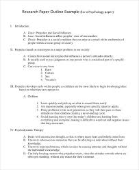 Research Paper Outline Template       Examples  Formats   Samples Adomus