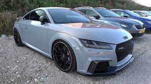 Rather than the original 394 hp (294 kw) (not 294 hp as displayed in the video), the engine can now push out up to 630 hp (470 kw). 577hp Abt Audi Tt Rs Plus Stage 2 Revs Accelerations Youtube