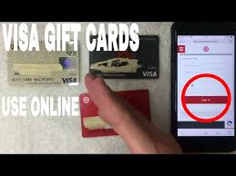 how to use visa gift cards you