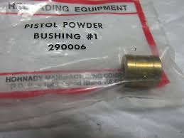 Hs Hornady Pistol Powder Bushing 1 290006 New In Package