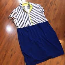 nwt chico s zenergy golf nautical dress