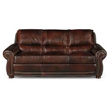 classic traditional brown leather sofa