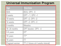 Vaccination Programmes