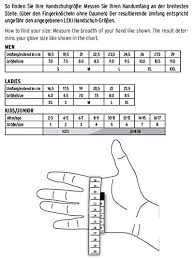 Leki Glove Size Chart Www Bedowntowndaytona Com