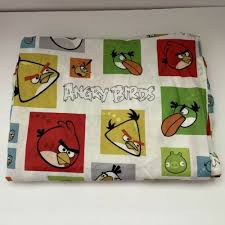 Angry Birds Bed Twin Sheet Set Flat