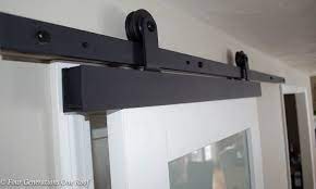 Barn Door Installation Without Removing