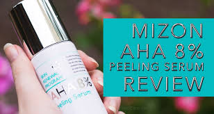 review of mizon aha 8 ling serum