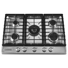 kitchenaid kfgs306vss gas cooktops