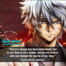 The moment you lose your childish ways, is the moment you take life too damn seriously. Quote Anime Sakata Gintoki Gintama Extalia Hobbies