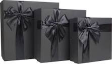 Amazon.com: Cypress Lane Square Rigid Gift Box with Ribbon, 11 ...
