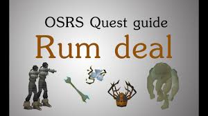 This will give you a second and third goblin mail. Osrs Rum Deal Quest Guide By Slayermusiq1