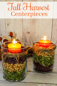 easy fall table centerpieces harvest