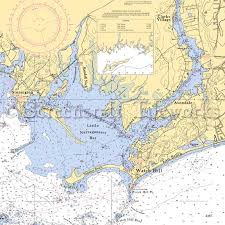 Rhode Island Watch Hill Stonington Nautical Chart Decor