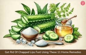 get rid of chapped lips fast using