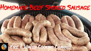 how to make homemade smoked sausage