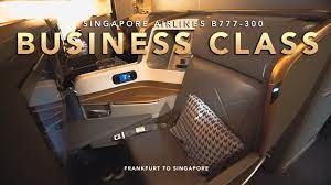 new singapore b777 300 business cl