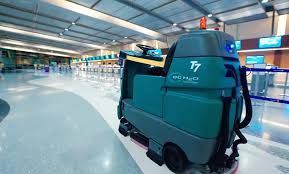robotic commercial floor cleaner of