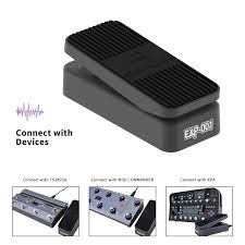 Expression pedals are used to control variable parameters on electronic music equipment such as digital amplifiers, rack effects, stomp boxes, midi controllers, and keyboards. Meloaudio Exp 001 Foot Wah Volume Expression Guitar Pedal For Guitar