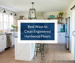 clean engineered hardwood floors