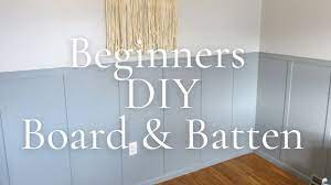 beginners diy board and batten how to