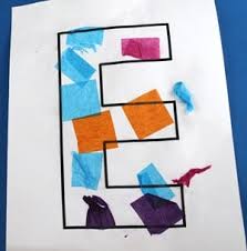letter e activities crafts for