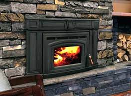 Wood Burning Fireplace Insert With