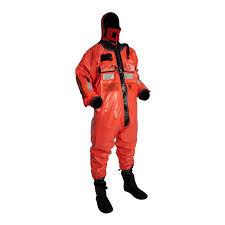 Mustang Survival Ocean Commander Immersion Suit With Harness Orange Adult Universal