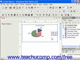 Crystal Reports Tutorial Editing Charts Business Objects Training Lesson 12 2