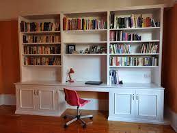 Desk With Bookcases