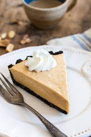 Smooth And Creamy Peanut Butter Pie gambar png