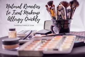 treat makeup allergy quickly
