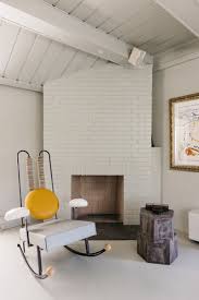 Chair Corner Fireplace Design