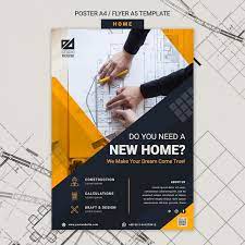 psd building your own home print template
