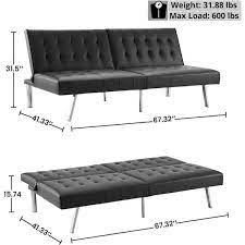 Seat Futon Convertible Sofa Bed
