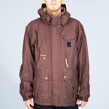 Special Blend Utility Snowboard Jacket L Chocolate