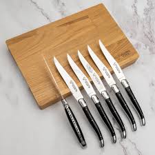 iole steak knife set from aubrac by