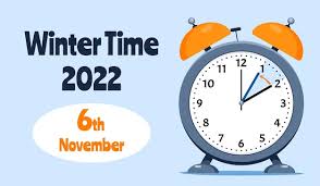 2022 alarm clock set to clock back