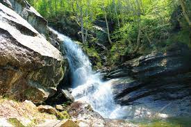 new hshire waterfall hike bridal