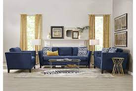 decorating with blue living room