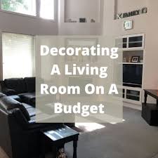 decorating a living room on a budget
