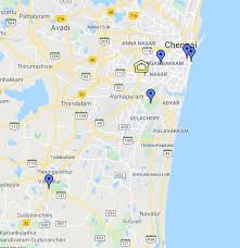 Discover the beauty hidden in the maps. Chennai Google My Maps