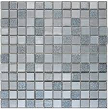 gray crystal gl mosaic tiles design
