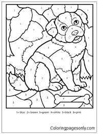 The spruce / elise degarmo the easter coloring pages in the list below are sure to put your chi. Color By Number Puppy Coloring Pages Puppy Coloring Pages Coloring Pages For Kids And Adults