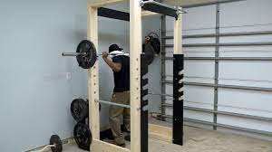power rack homemade gym ep01
