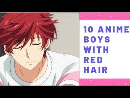 But hair color is also used to display parts of each character, like having white hair might show your inner edge lord or the fact that you are a thousand years old. 10 Anime Boys With Red Hair Youtube