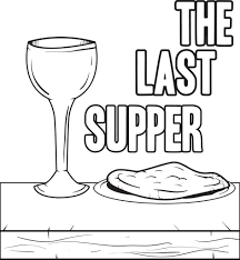 100% free easter coloring pages. Printable The Last Supper Coloring Page For Kids Supplyme