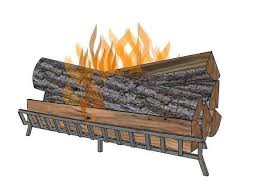 Fire Logs And Grate 3d Model Cgtrader