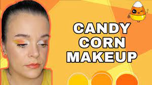 candy corn makeup tutorial beginner