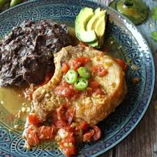 la mexicana mexican style pork chops
