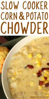 Crockpot Corn And Potato Chowder gambar png